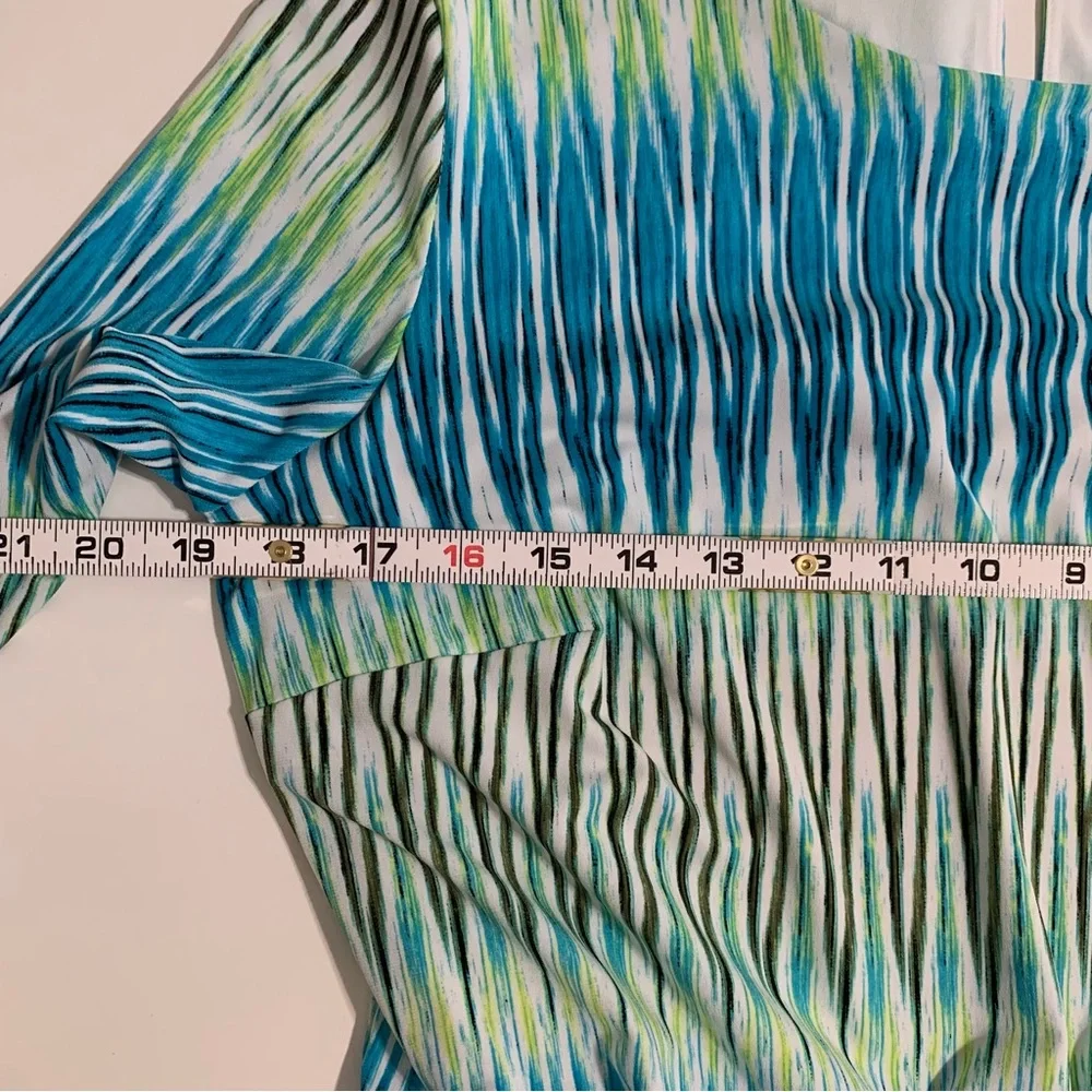 Allison Daley for Dillards Multi Color Dress Long Sleeve Size 8